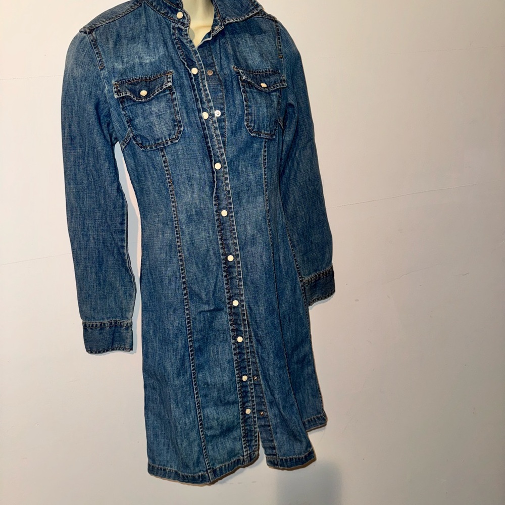GAP Classic Blue Denim Dress